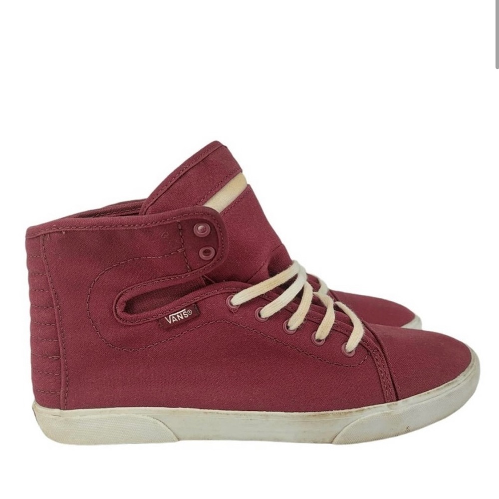 Red vans size 7